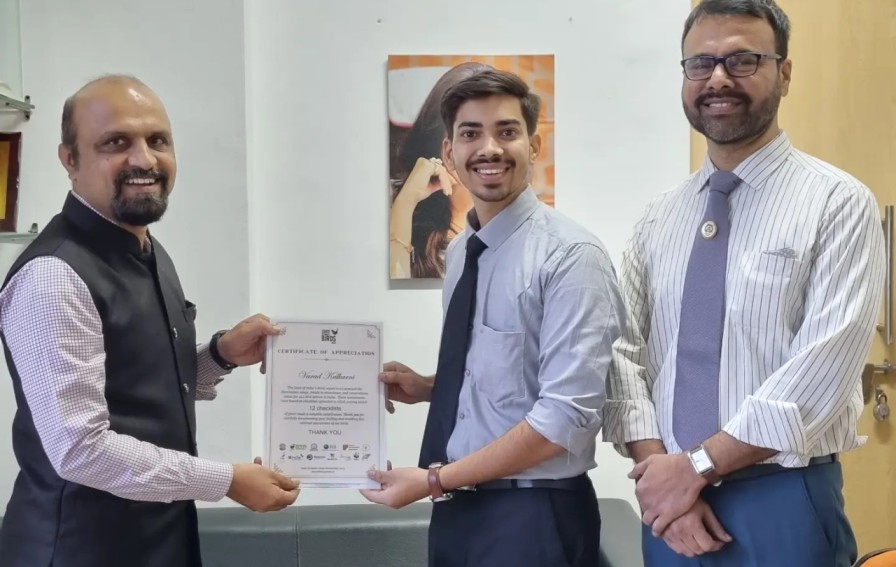 Certificate of Appreciation – State of India’s Birds