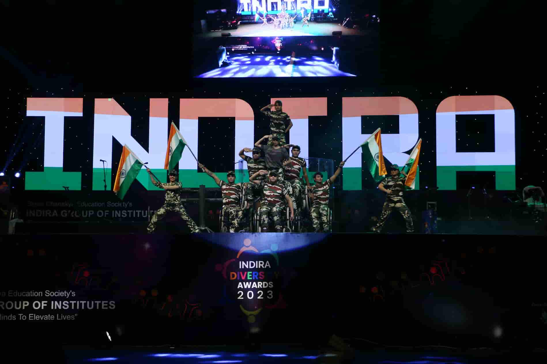 Indira Diversity Awards moment